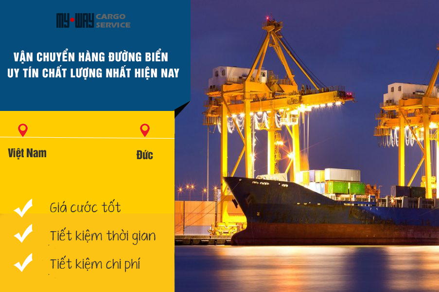 Myway Cargo có quy trình vận chuyển Đức Việt 2 chiều thông minh, uy tín, chặt chẽ